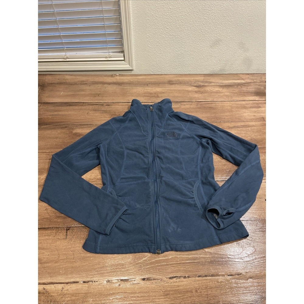 VGC Women's The NORTH FACE Silken OSITO Fleece Stand Collar JACKET Sz Sm M